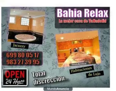 Chicas escorts en Valladolid: BAHIA RELAX INSTALACIONES DE LUJO ESTAMOS A TU ALCANCE