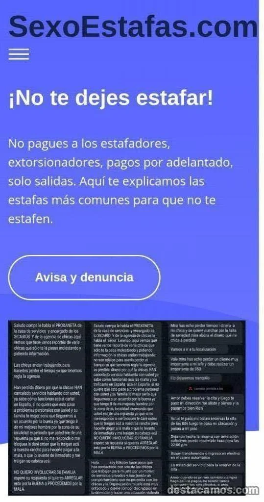 ¡ATENCIÓN! Evita las Estafas