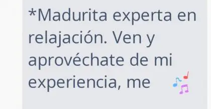 Masajista rejalante en Teruel: Hola soy Laura masajita conpleta y muy carñosa