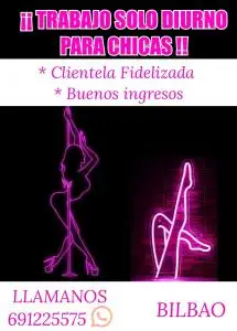 Plazas en Vizcaya: 📍SE NECESITAN CHICAS DE STAMDING BILBAO📲