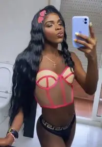 Ladyboy en Gerona: DIOSA DE ÉBANO chica trans 22 años en GIRONA novedad