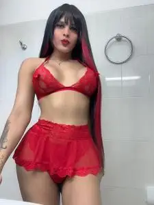 Crossdresser en Madrid: Démonia