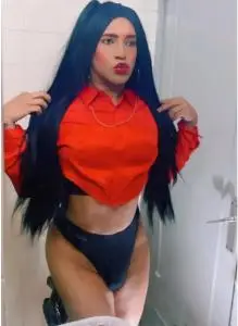 Crossdresser en Asturias: Andrea Latina con VERENGUENAA extra grande